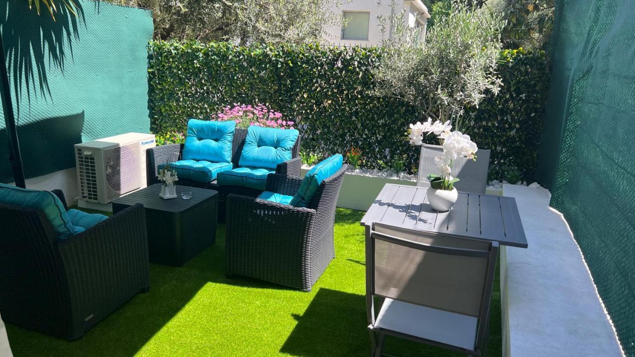 Studio Avec Belle Terrasse Apartment Cannes Bagian luar foto